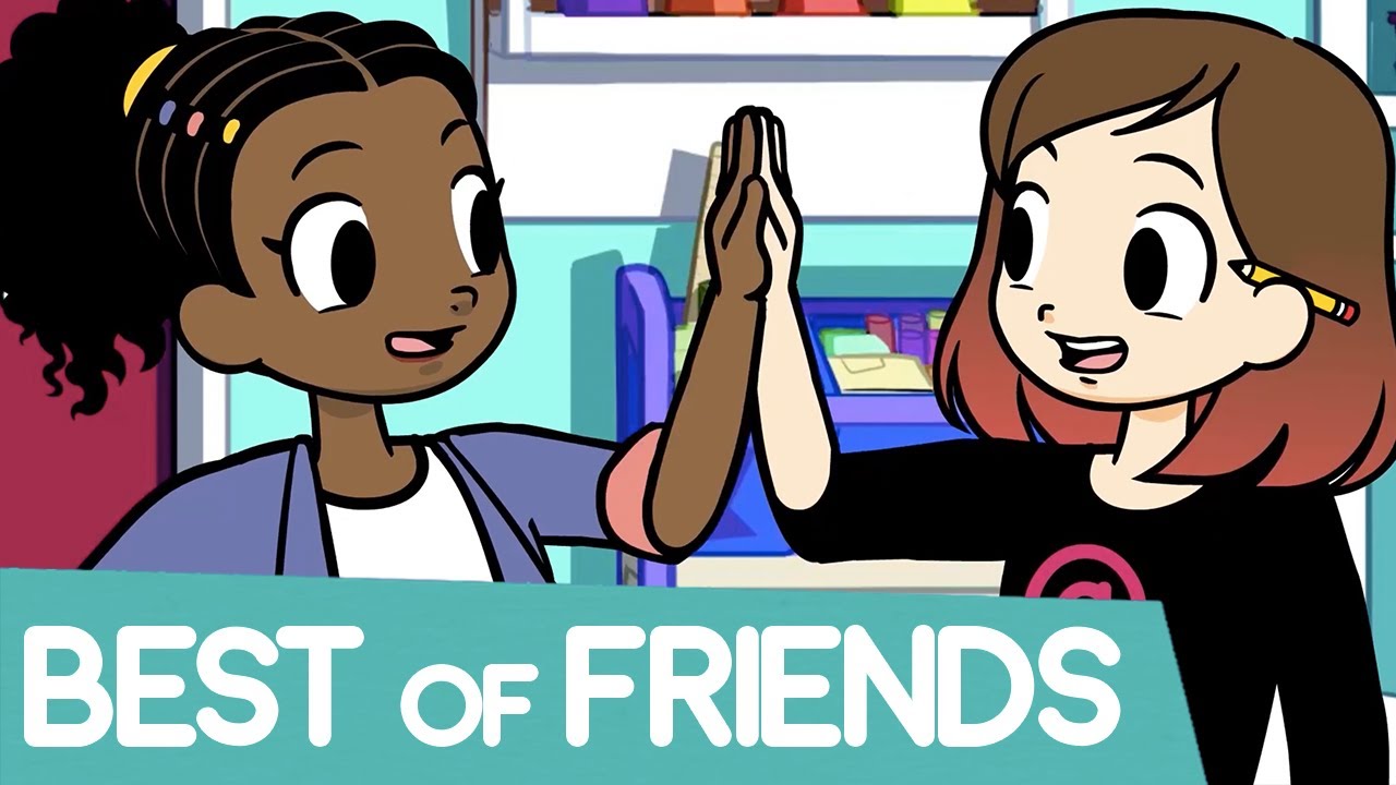 Besties Moments - Full Episode Compilations | Fun STEM Cartoons | The Paper Girls Show