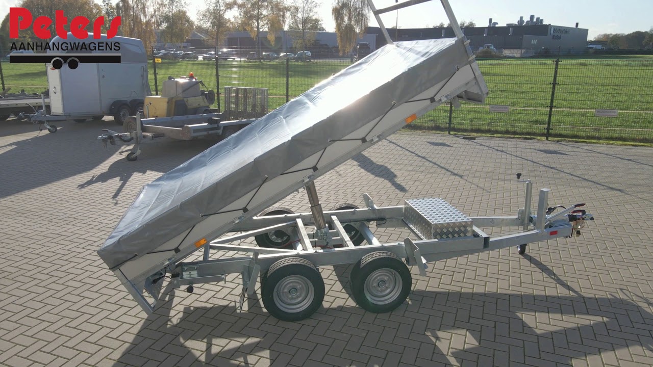 Aanhangwagen | Achterwaartse PETERS kipper
