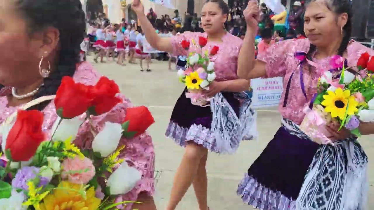 Fiestas de la Cmd de Cebadas de la Parroquia Ingapirca.. Gran concurso de Floreras 🇪🇨