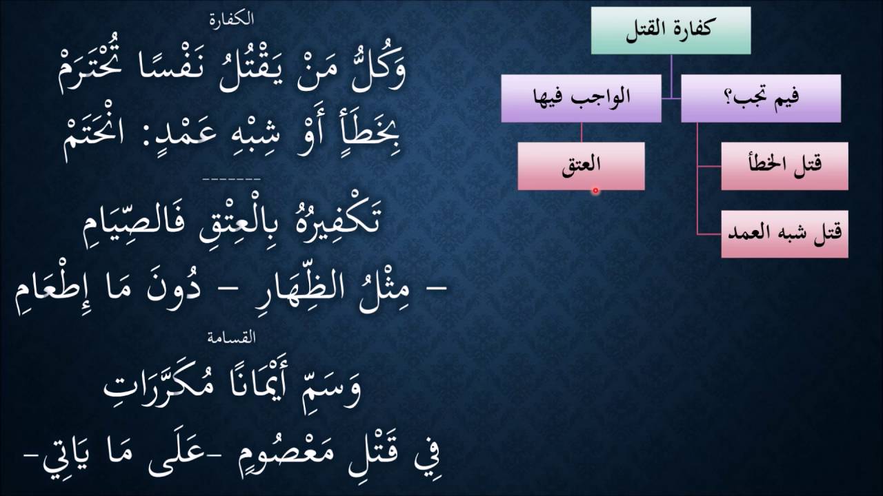 النظم الجلي في الفقه الحنبلي251- شرح/ عامر بهجت (كفارة القتل - تعريف القسامة)