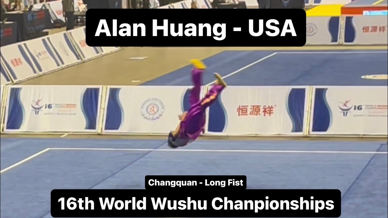 Alan Huang - Changquan Long Fist - 16th World Wushu Championships 2023