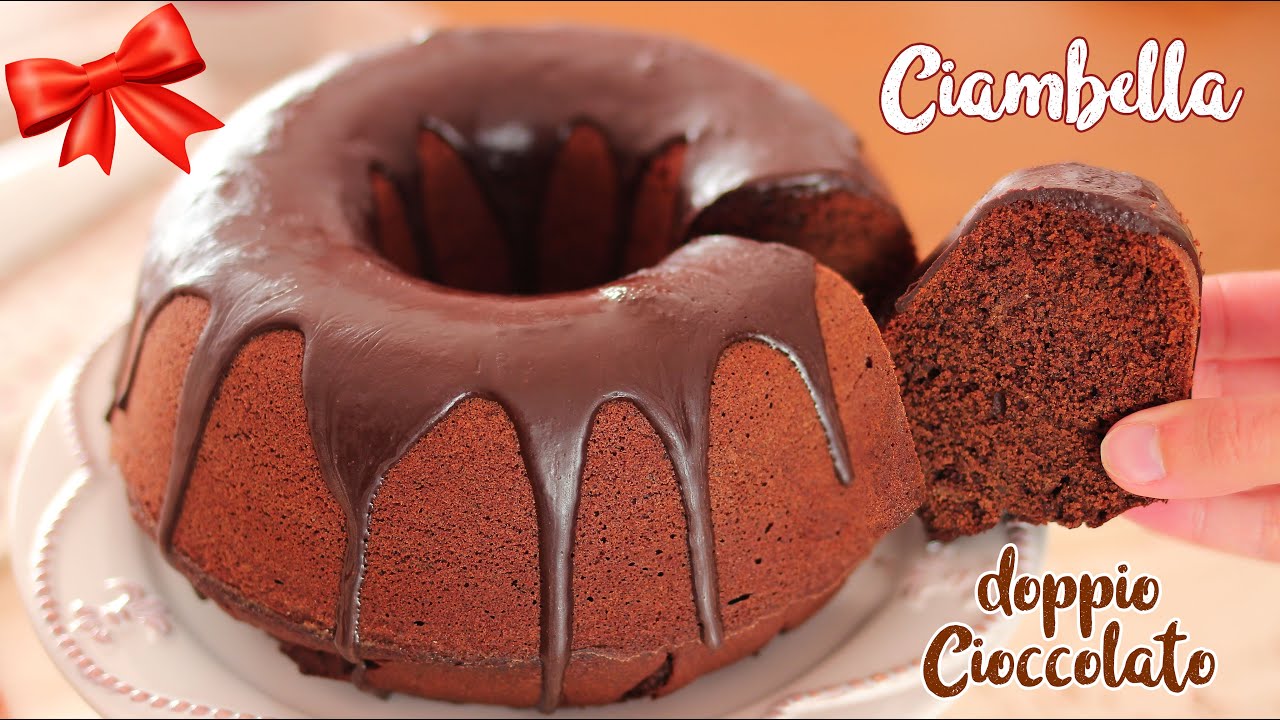 CIAMBELLA SOFFICE AL CIOCCOLATO - Ricetta Facile per la Colazione o Merenda - Chocolate Cake