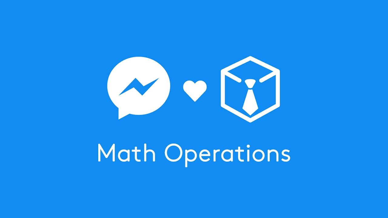 Math Operations in Chatfuel