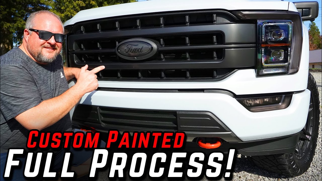 Как покрасить эмблемы на свой Ford F150 — подробный процесс с установкой