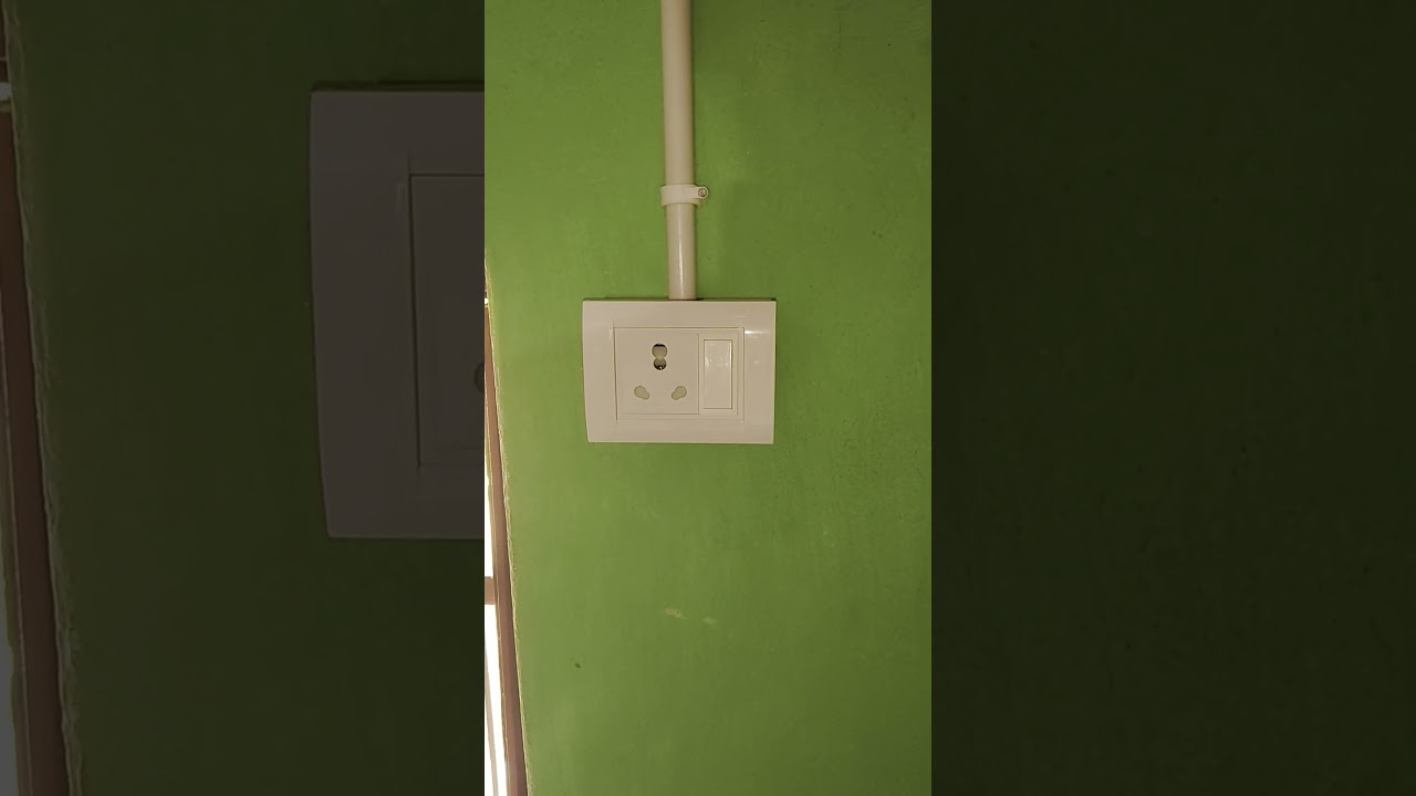 Open pipe wiring work electrician video 🔥⚡⚡