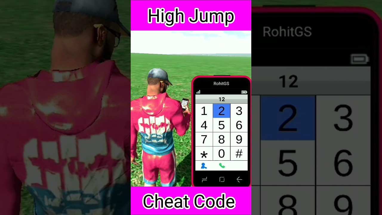 Indian bike driving 3d game 🎮 High' Jump cheat codes #shorts #gaming #shortvideo