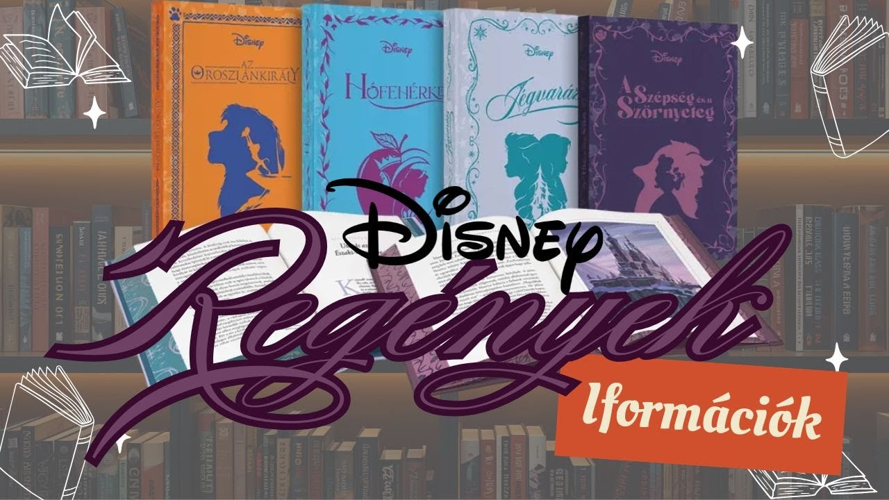 📚 Érkeznek a Disney regények, végre !! 📚 BOOKTOK #3🌸