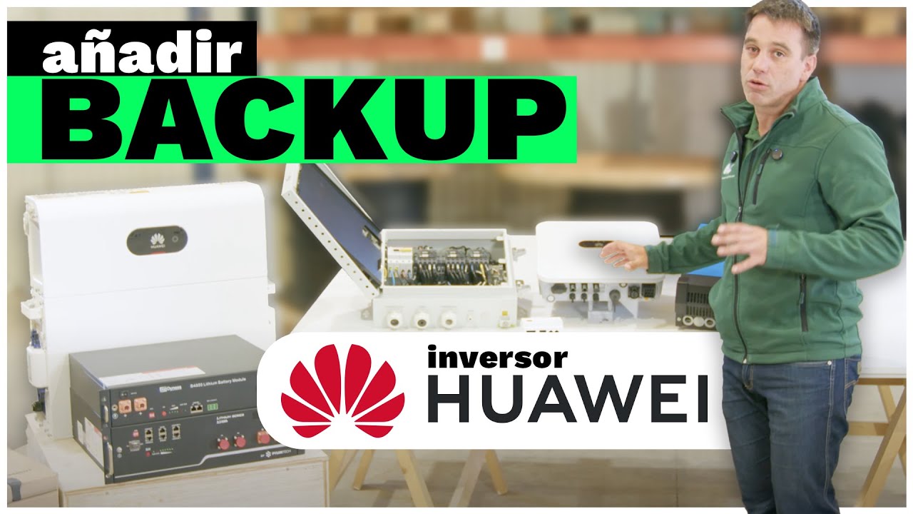 Cómo añadir BACKCUP a tu inversor HUAWEI 🔋  opciones para librarte del apagón