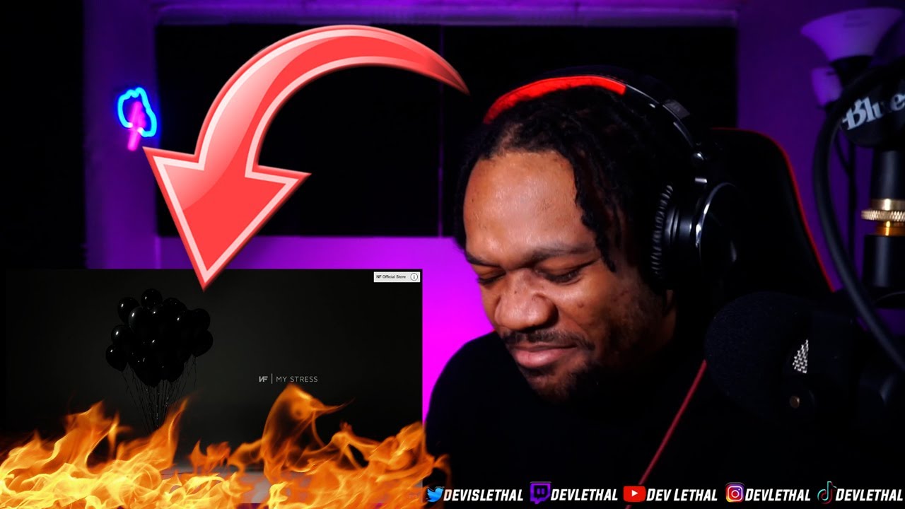 WOW...Another GEM On This Album! // NF - My Stress (Audio) Reaction