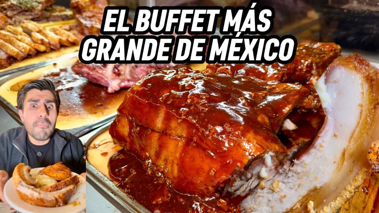 El buffet m&aacute;s grande de Latinoam&eacute;rica con 300 platillos en Parque Tepeyac