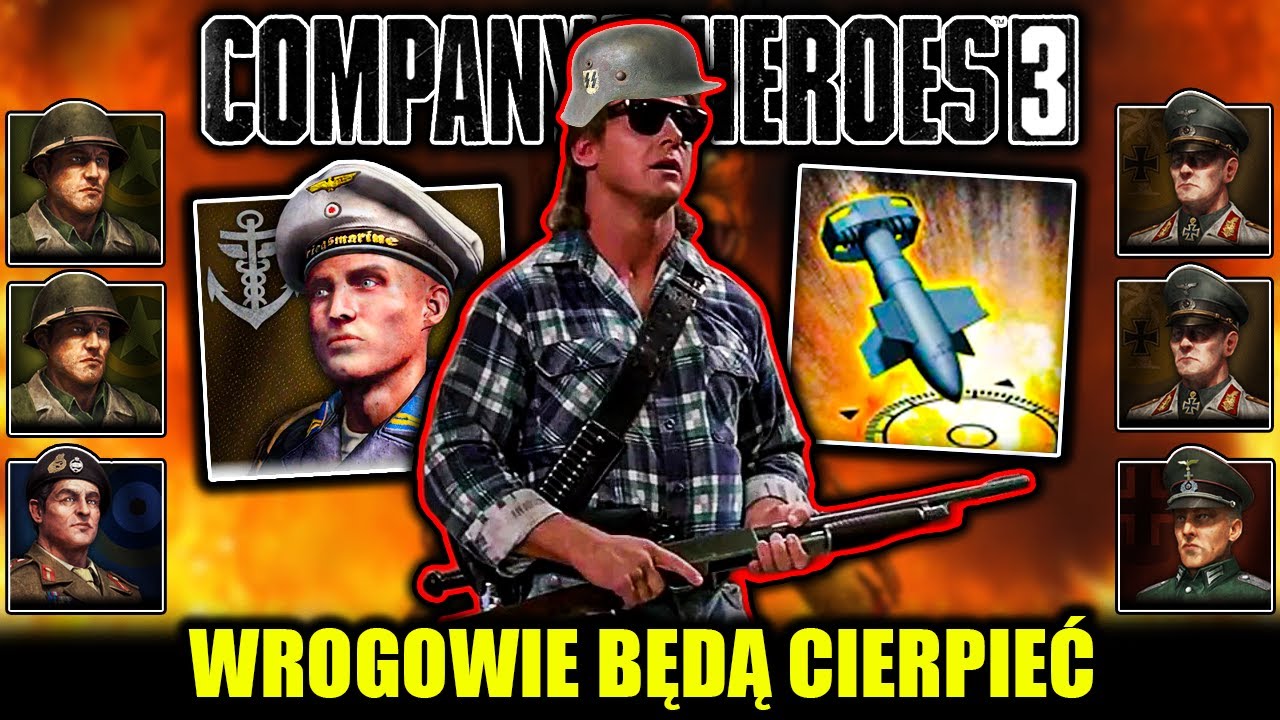 Wyzwolony GNIEW KRIEGSMARINE spada na Wroga | CoH3 3v3