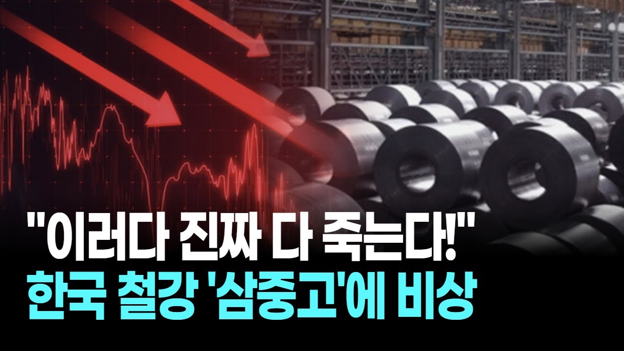 철강 관세 '쓰나미' 덮치고 그 이후... 한국 '삼중 압박' 속 '생존 모드' 돌입!