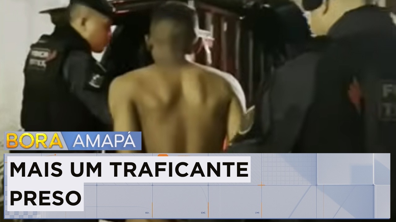 Traficante é preso pela Força Tática após tentar se esconder no bairro Zerão
