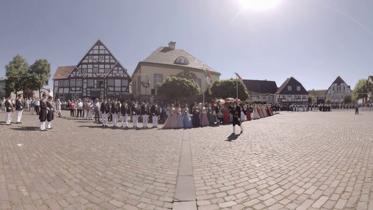 JSV Erwitte Schützenfest 2018 Großer Festakt Sonntag (360°) Teil 2