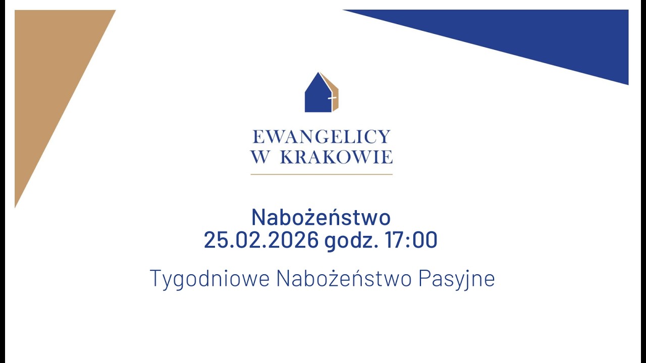 Tygodniowe Nabożeństwo Pasyjne