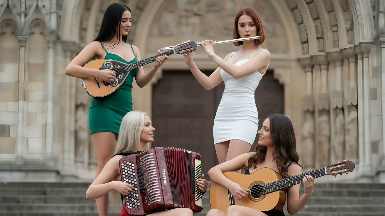 Soothing 🌿 A Beautiful Flamenco Experience - Fusion Flamenco Guitar, Accordion, Flute & Bouzouki 