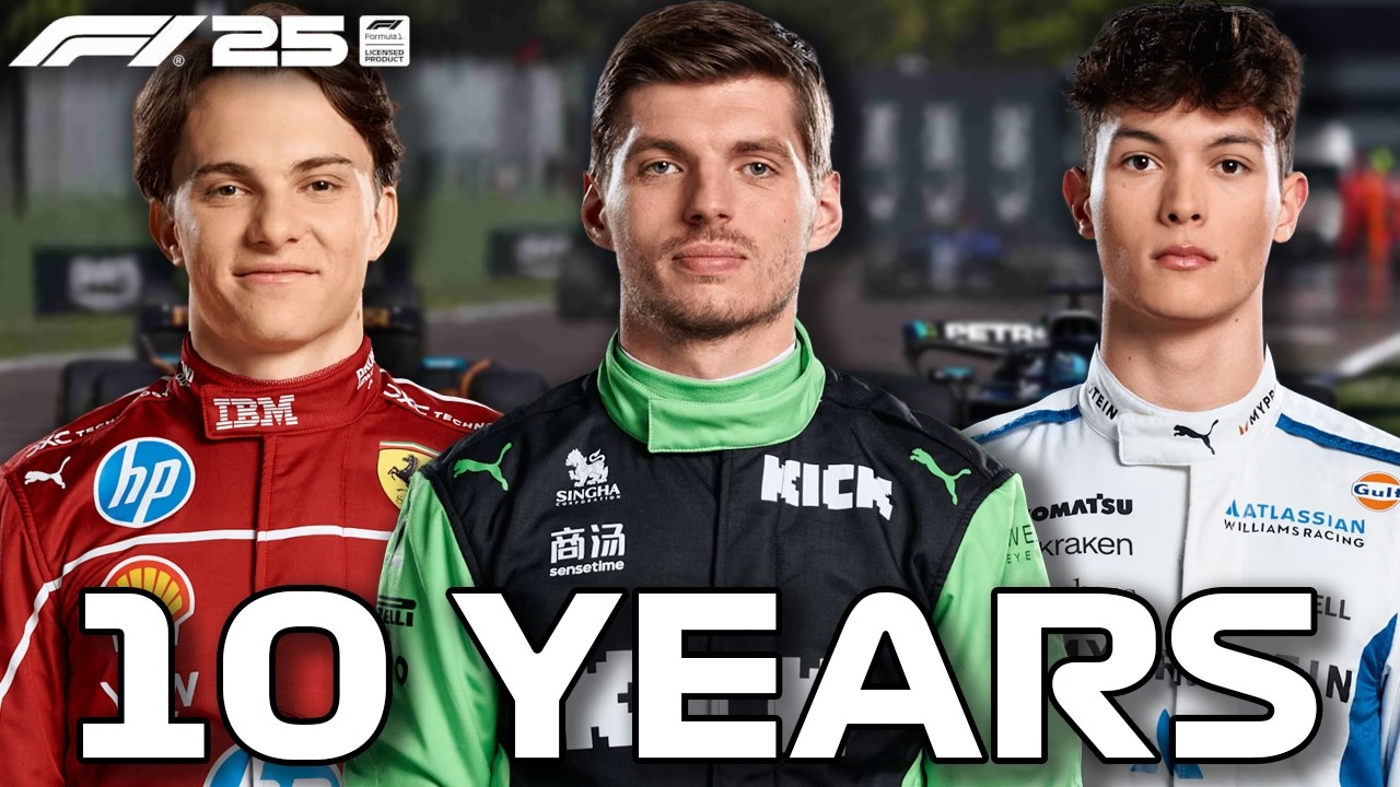 I SIMULATED 10 SEASONS OF F1 25 MyTeam Career!