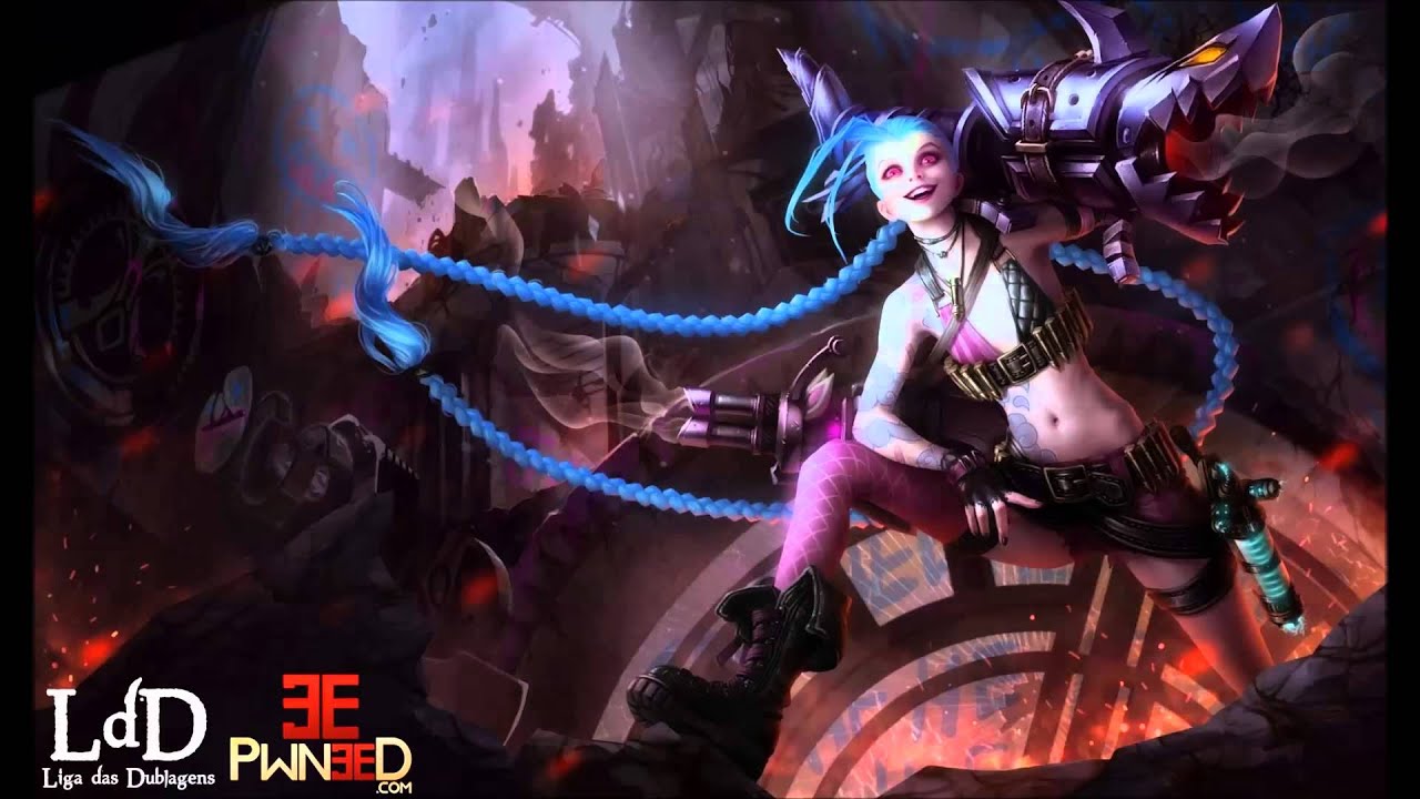 [Dublagens LoL BR] Falas da Jinx