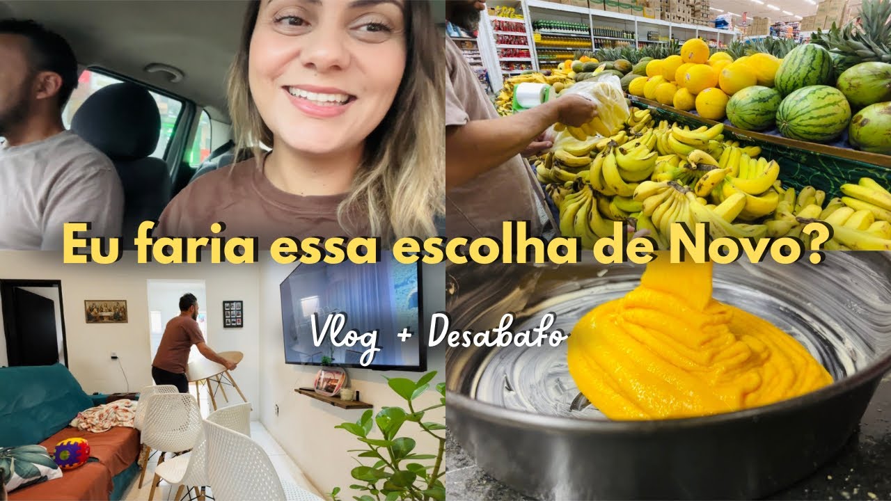 COMPRAS NO MERCADO | Vlog em família | Desabafo sincero 