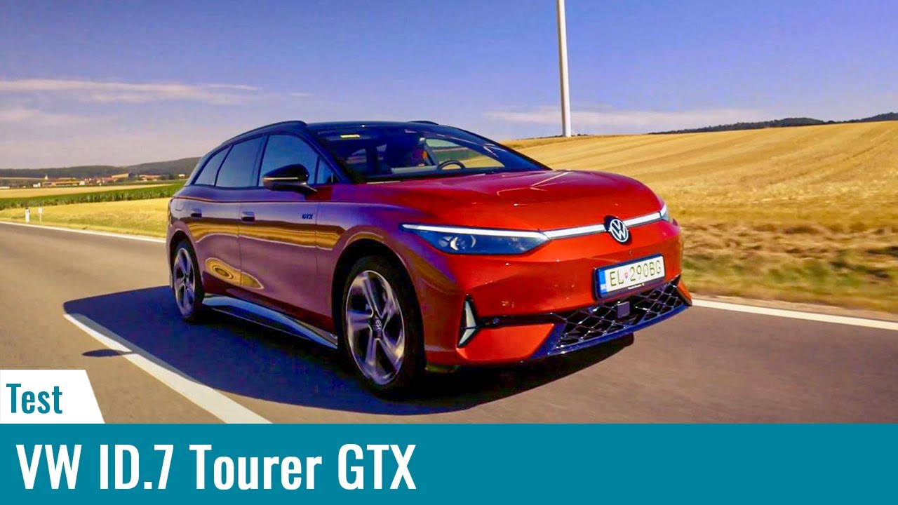 Volkswagen ID.7 Tourer GTX Test 2025 4K: Skôr rýchly než športový, a s veľmi slušným dojazdom