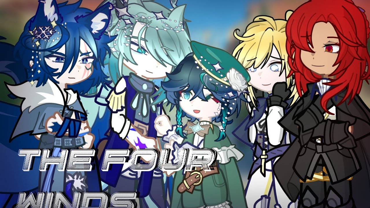 The Four Winds react to venti | Part 1 of Mondstadt react | Original | Zhongven warning! !