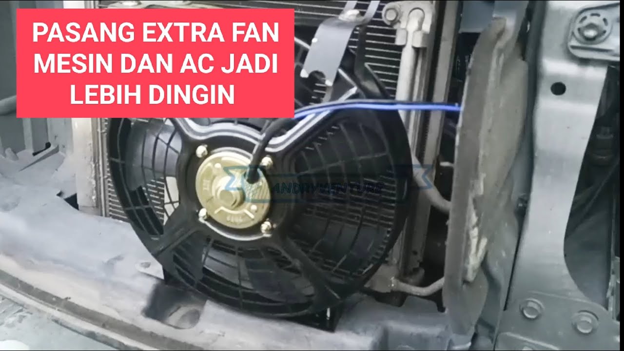 Tutotial Cara Pasang Extra Fan Di Mobil - Agar AC Makin Dingin #avanzaxeniaindonesiaclub #avanza