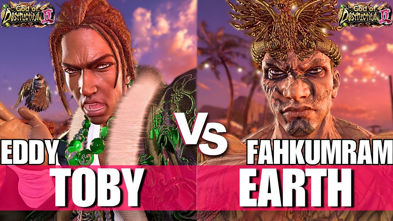 Tekken 8 - Toby (Eddy) vs Earth (Fahkumram) | High Level Ranked Matches