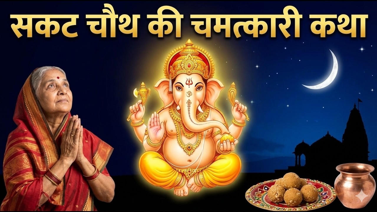 सकट चौथ की चमत्कारी कथा | संतान संकट से रक्षा | Ganesh Ji Vrat Katha 2026
