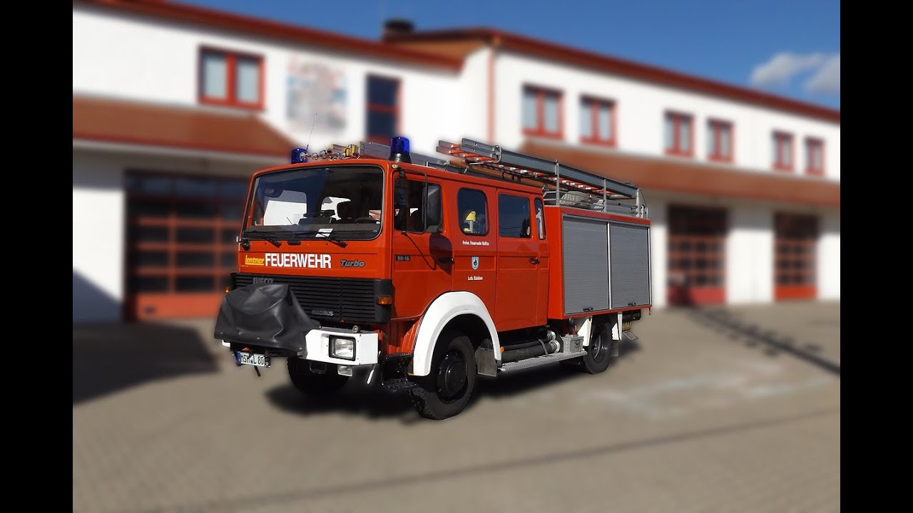 LF 16-TS der Freiwilligen Feuerwehr Helfta nach 27 Jahren außer Dienst gestellt
