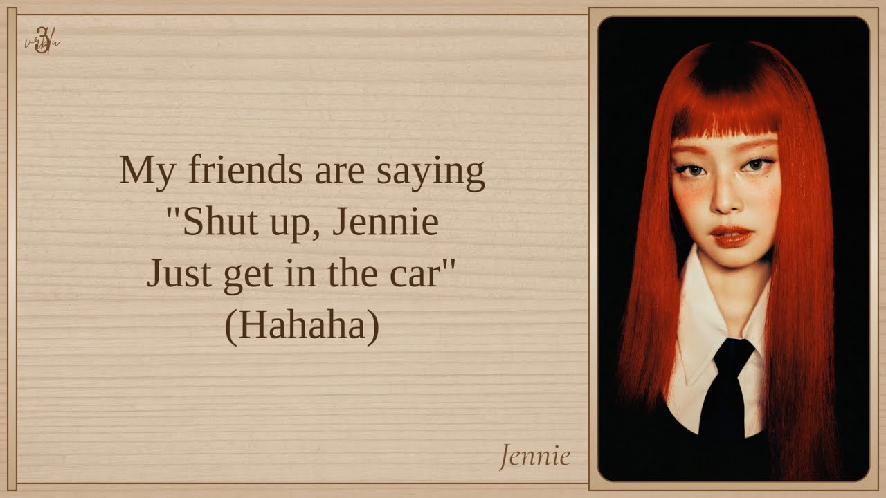 Tame Impala, JENNIE 'Dracula (JENNIE Remix)' Lyrics