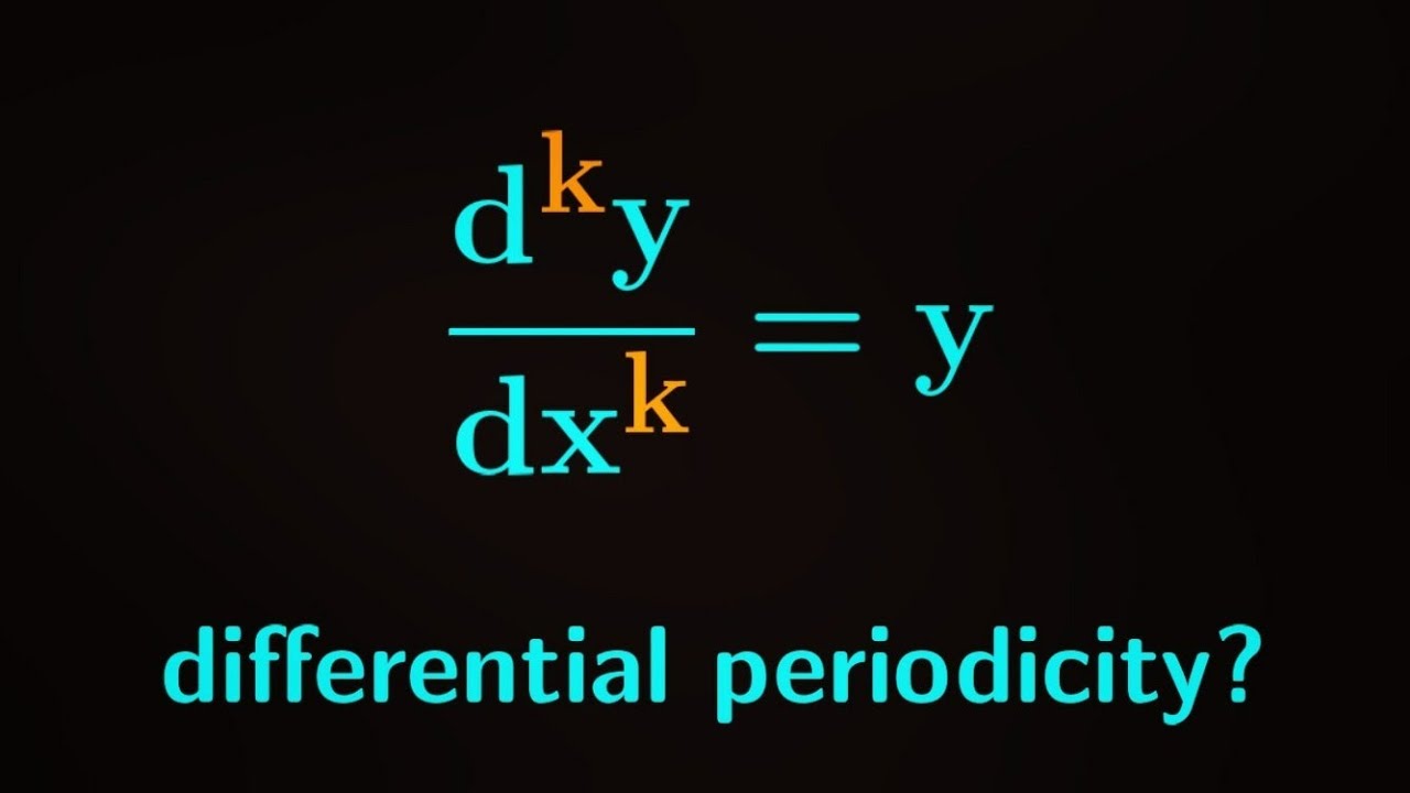 A very interesting differential equation