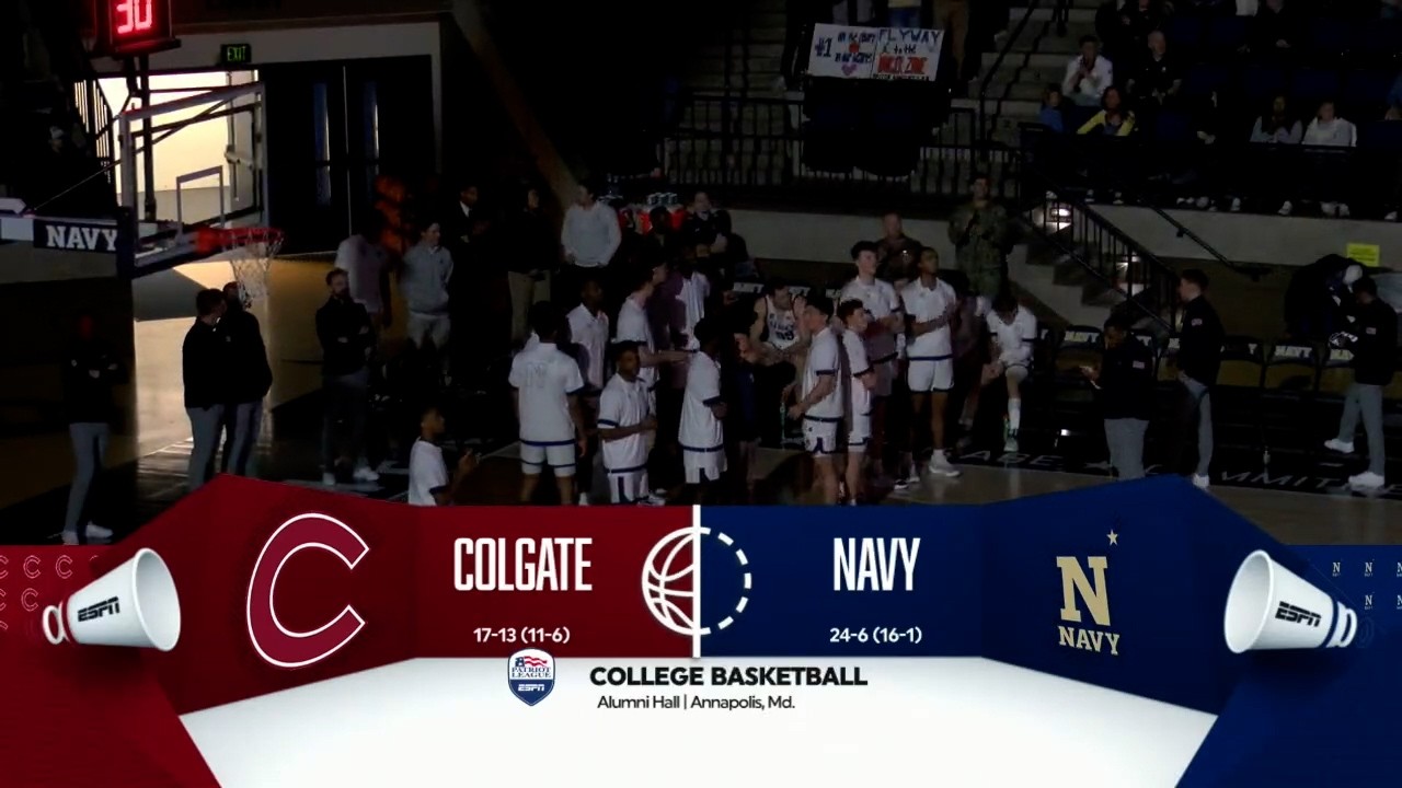 Highlights: Navy Men's Basketball vs Colgate (2/28/26)