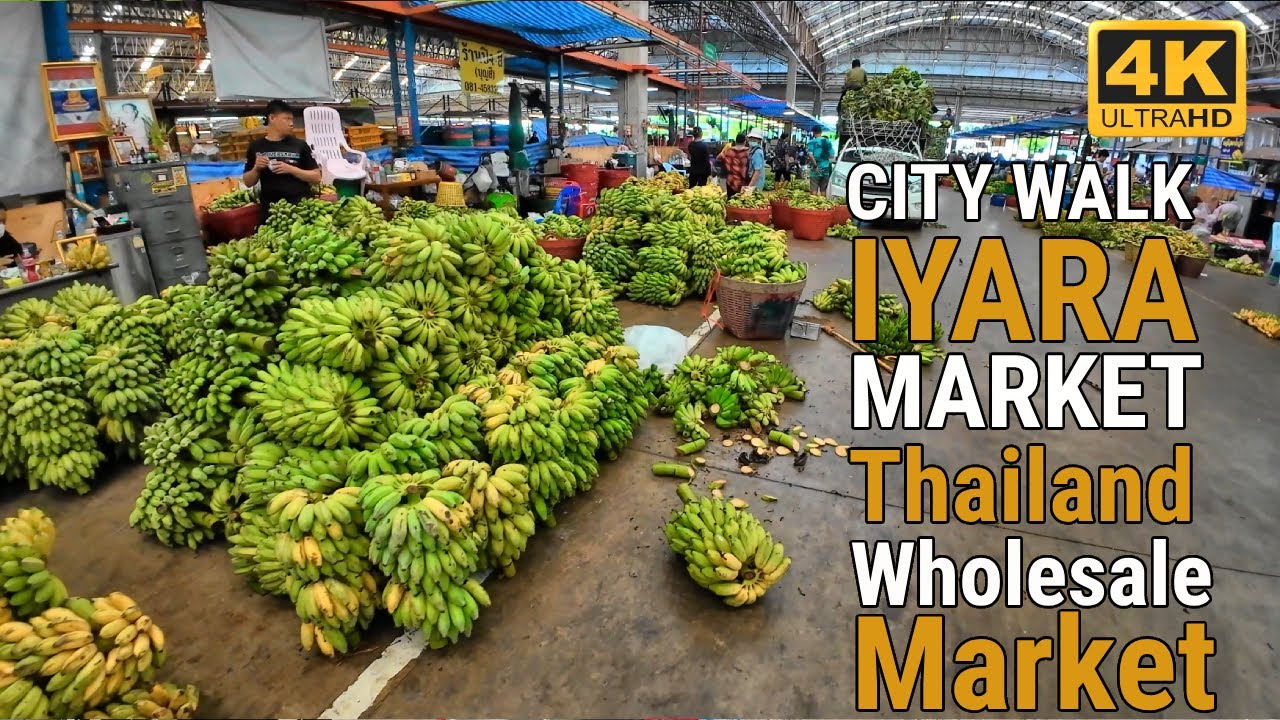 City Walks - Iyara Market - Klonglung, Patumthanee Thailand - Part 1 