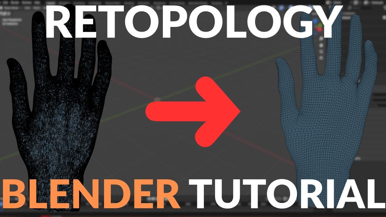 Учебник по ретопологии Blender | Как быстро ретопологизировать любую модель