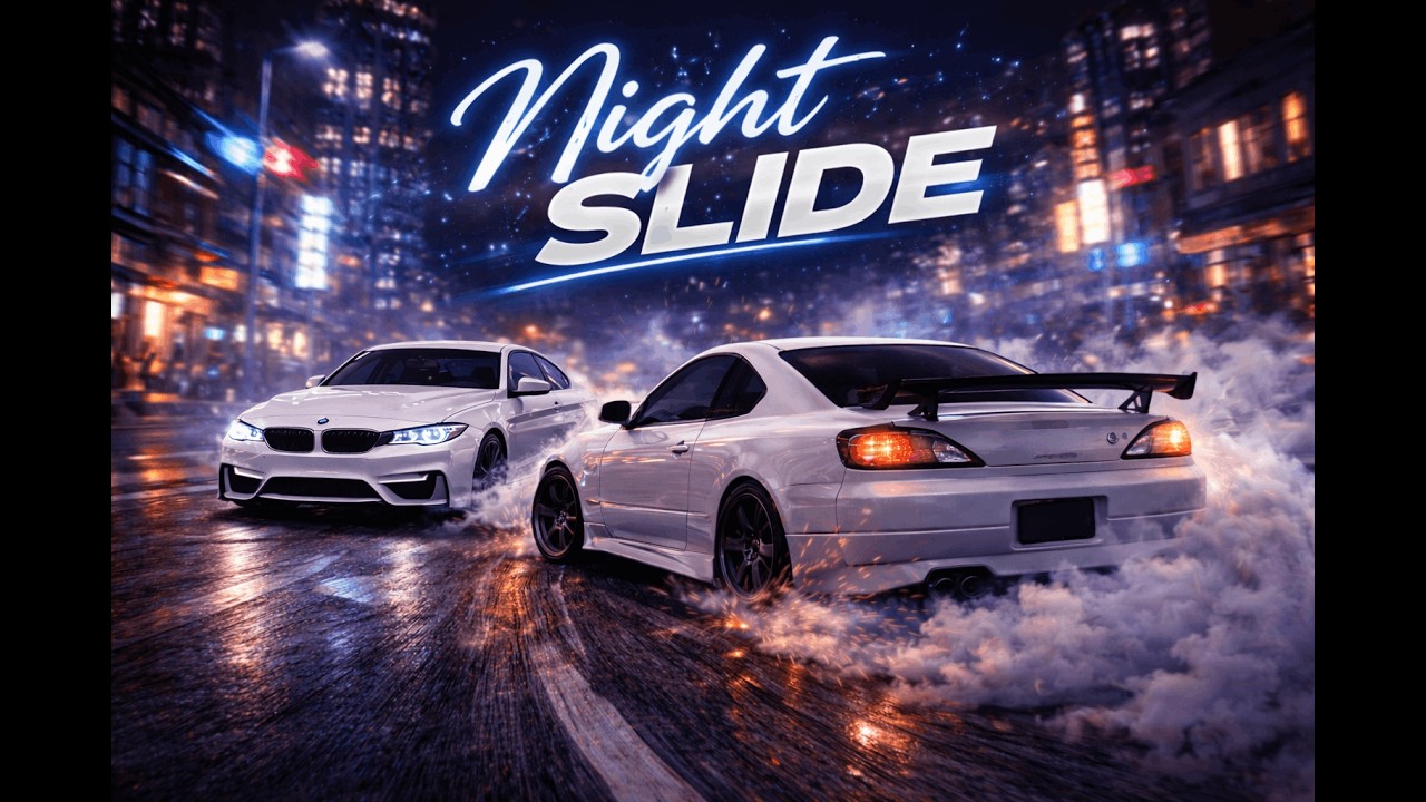 Night Slide - H3LLF4NG (Official Music Visualizer)