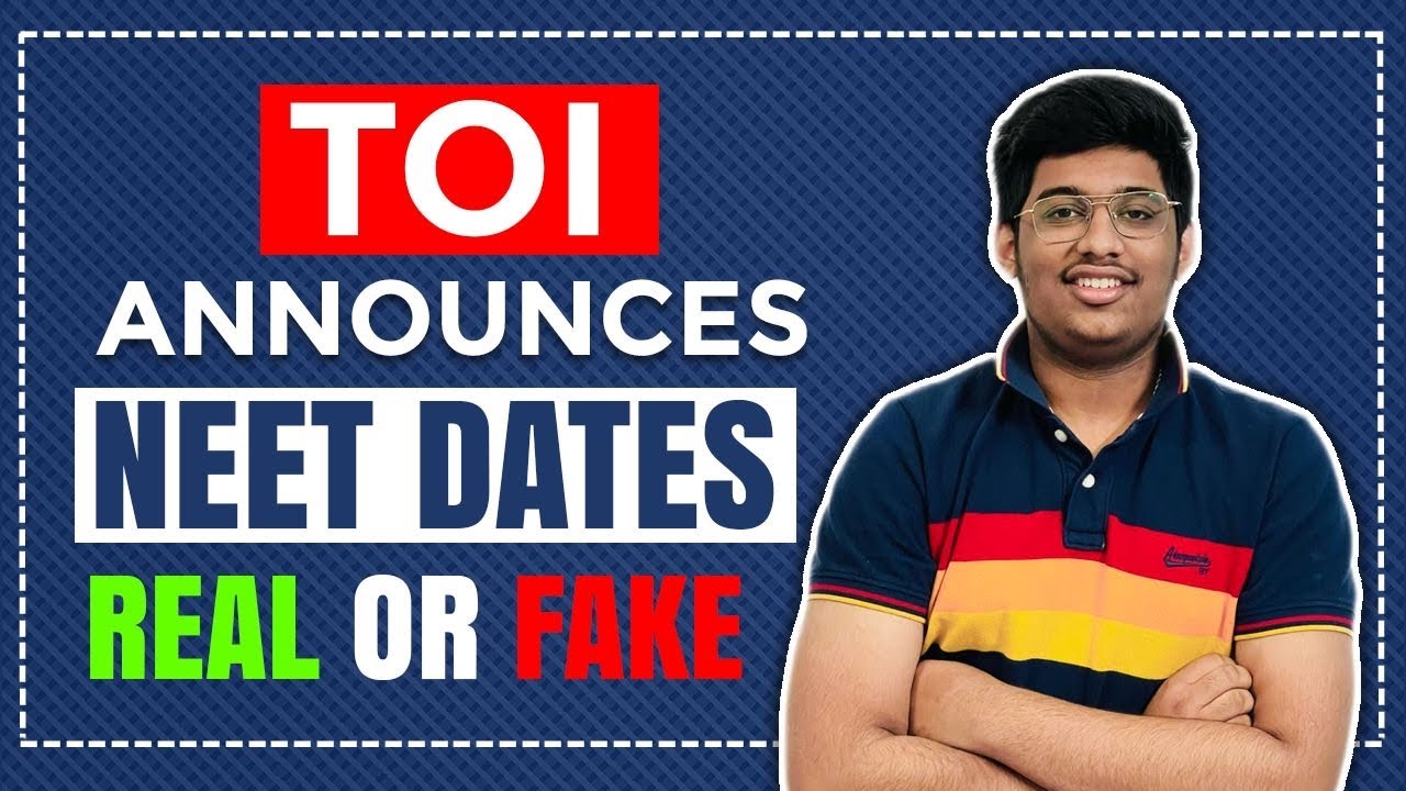 TOI Announces NEET 2022 Exam date | Real or Fake | Exam pattern | Latest update