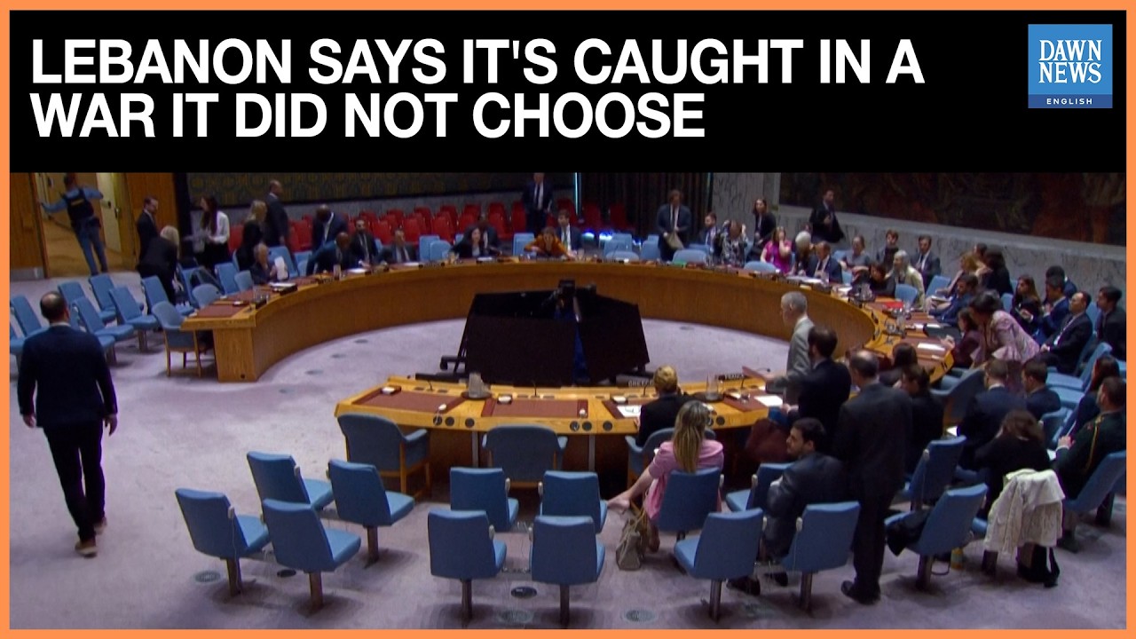 At UN, Lebanon Says It's Caught In A War It Did Not Choose Between Israel and