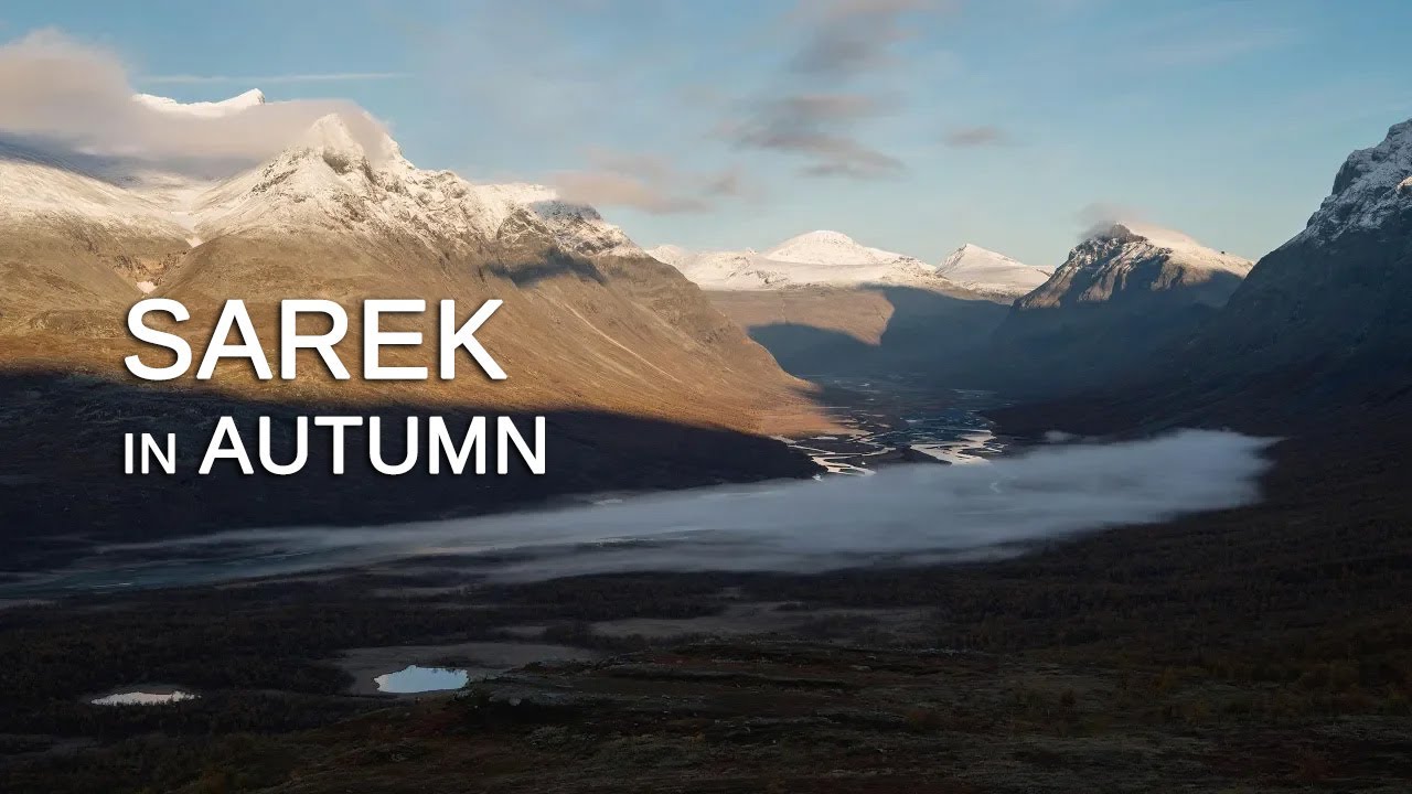 Autumn in Sarek - September Hike in Swedish Lapland