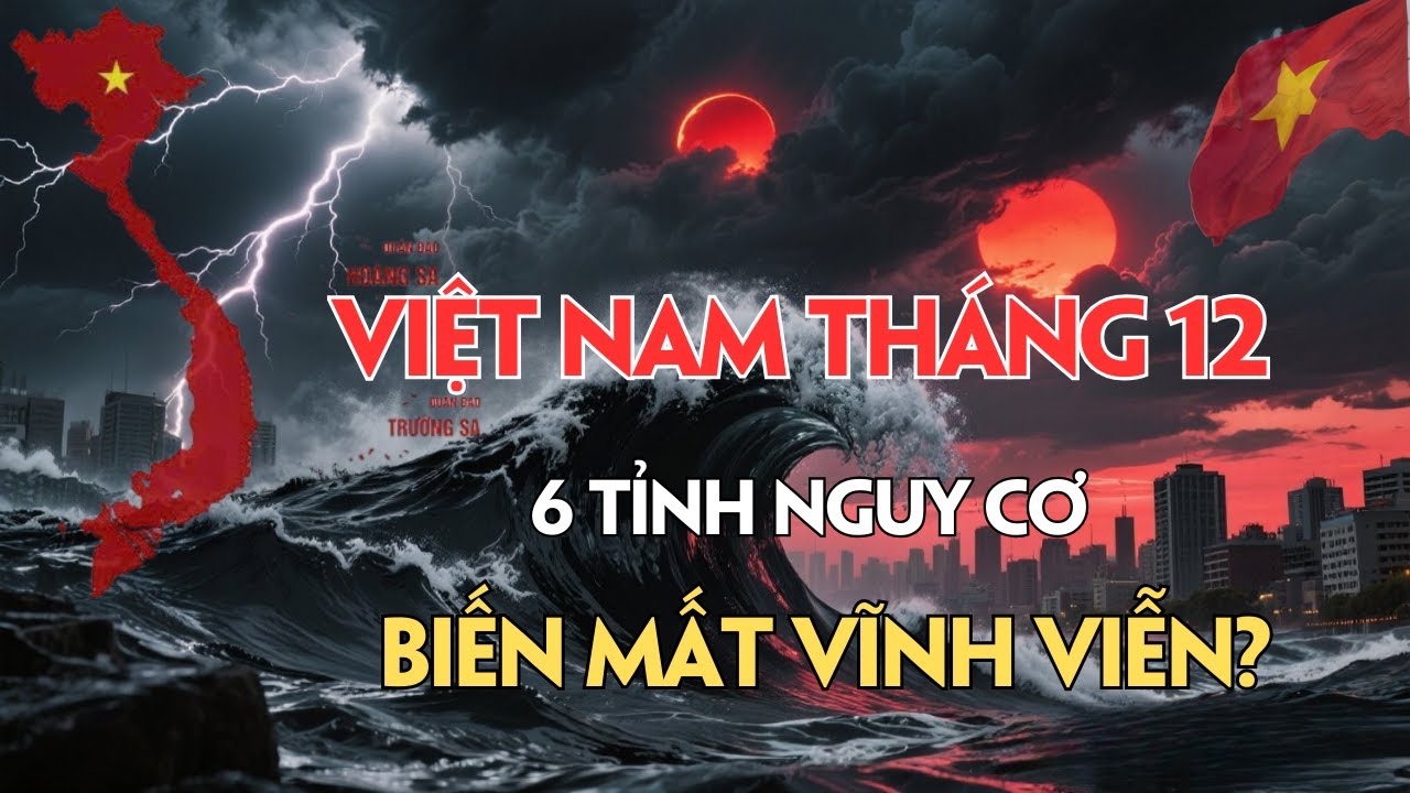 Tiên Tri Tháng 12/2025: 6 Tỉnh Việt Nam Đứng Trước Nguy Cơ Biến Mất?