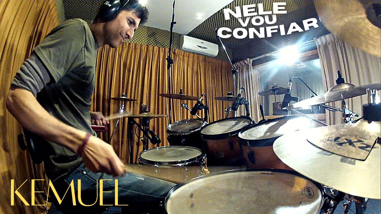 Coral Kemuel - Nele Vou Confiar [DRUM COVER] Jon Lombana