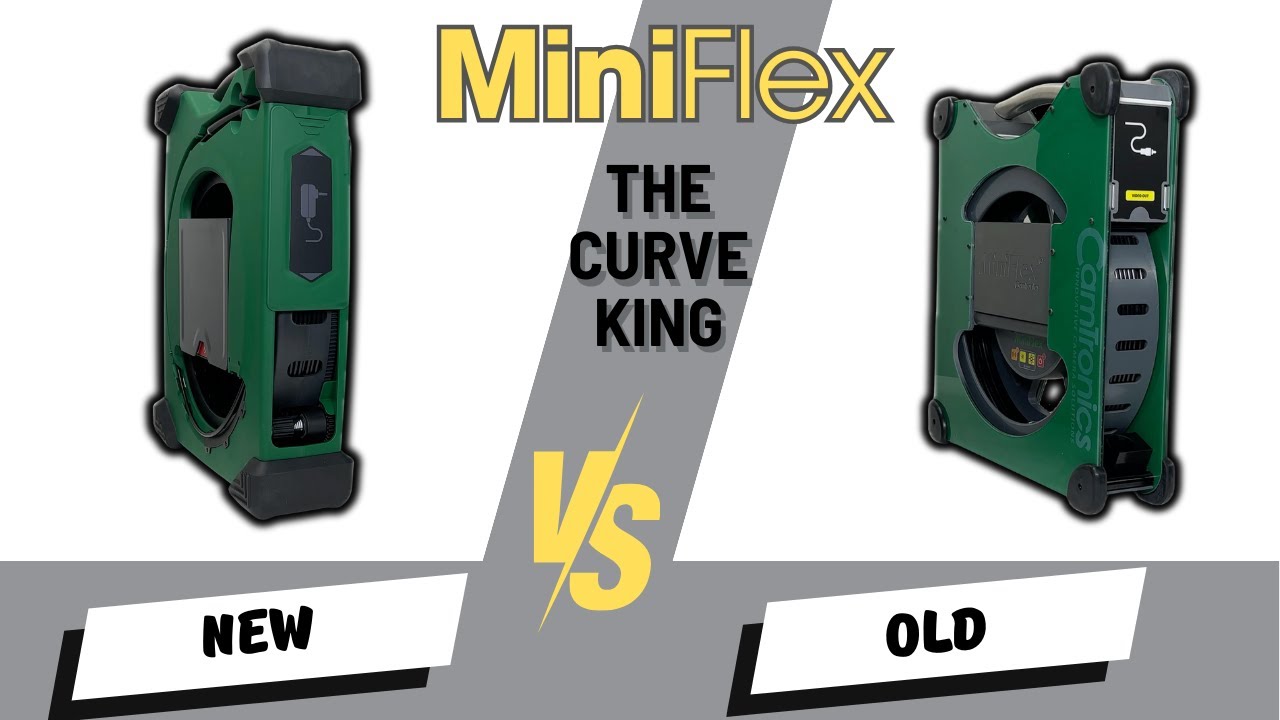 New Vs Old MiniFlex Plumbing Camera Comparison | Best Plumbing Camera
