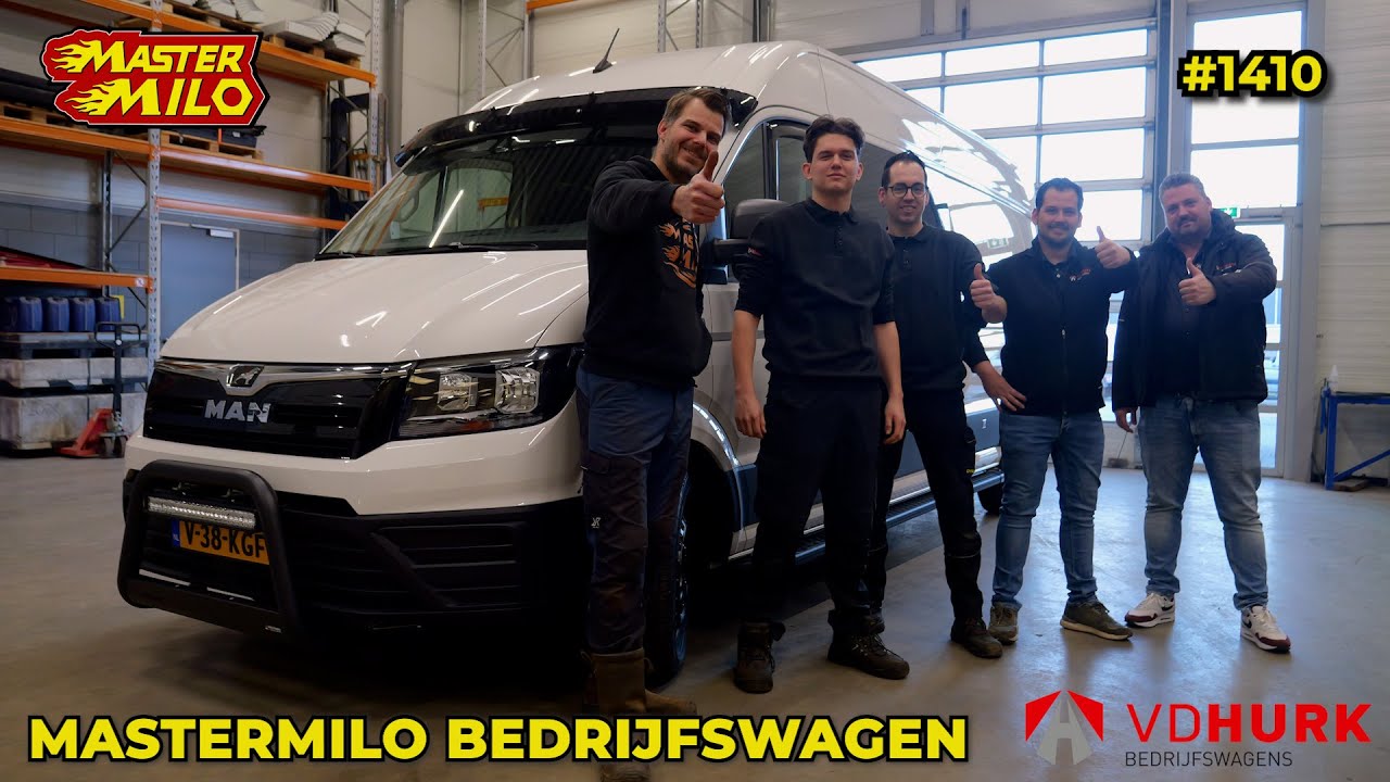 Dé MASTERMILO BEDRIJFSBUS bij Van Den Hurk bedrijfswagens! #1410