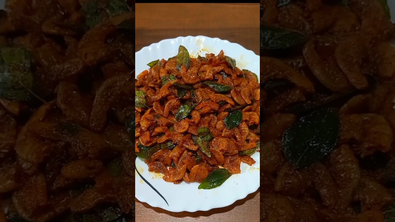 Unakka Chemmeen Fry/DryPrawns fry#Shorts