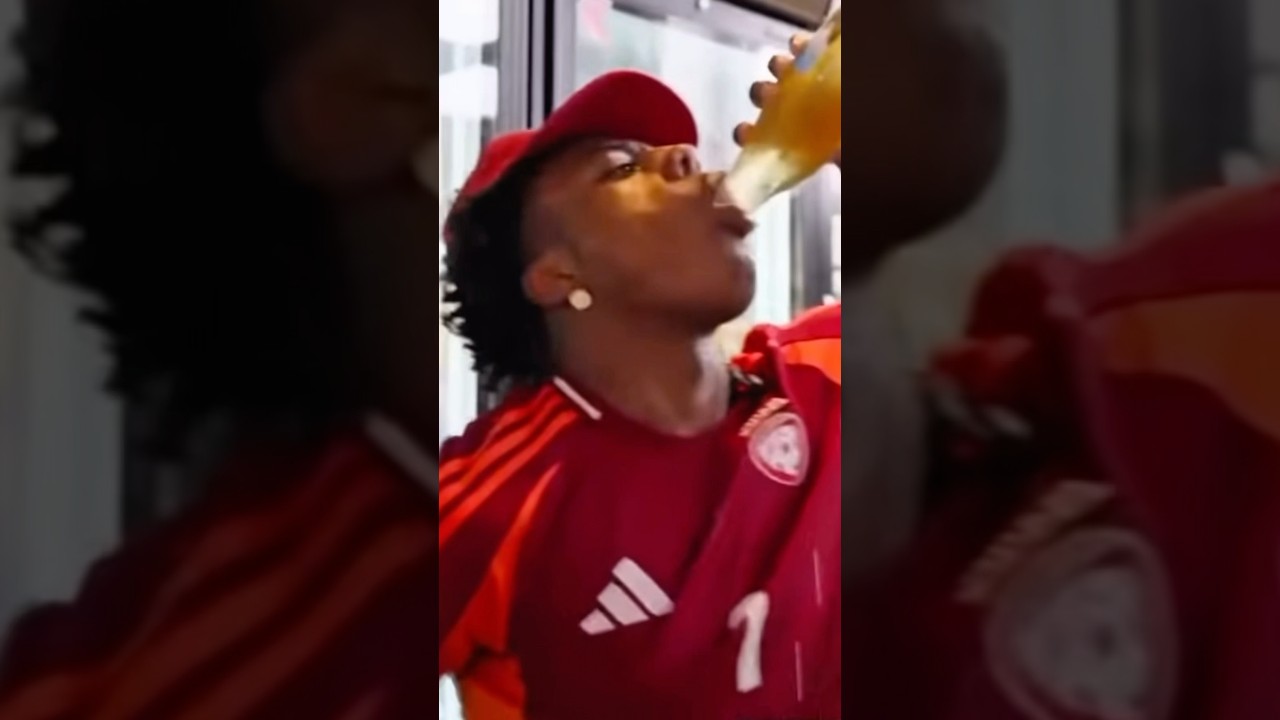 ISHOWSPEED DRINKS FOR THE FIRST TIME! 😳#viral #funny #ishowspeed #trending