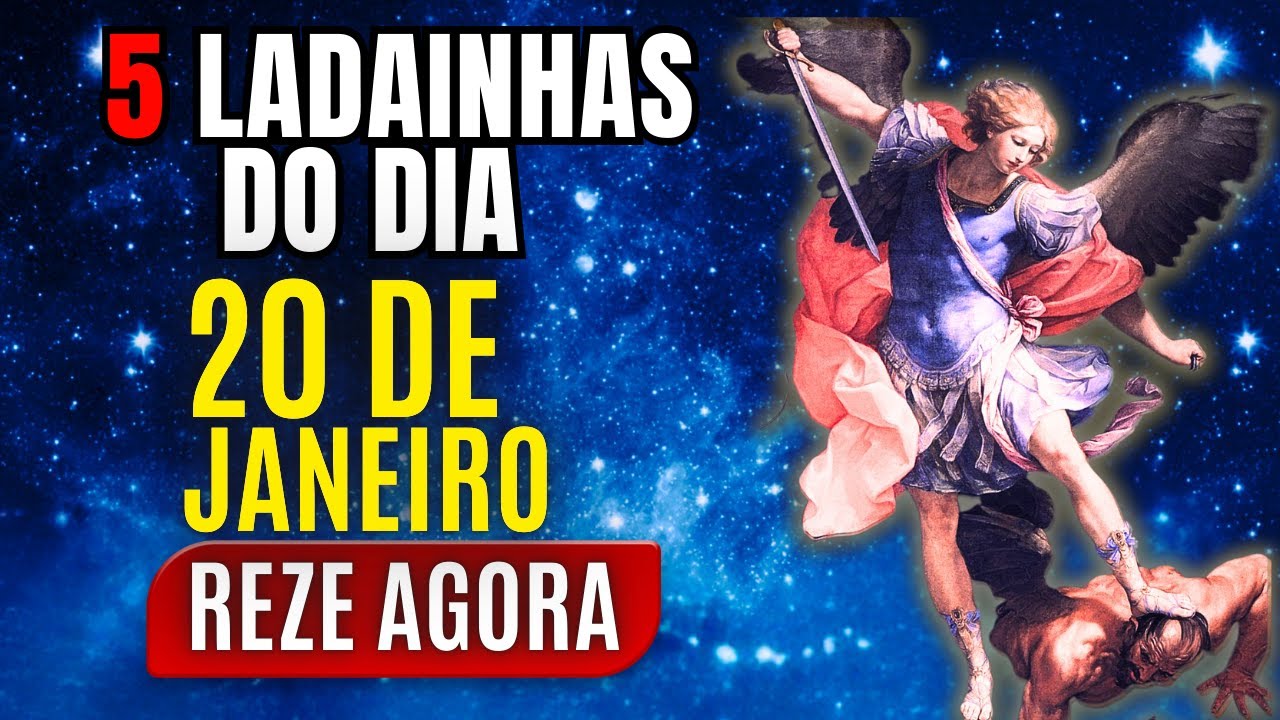 APRENDA A CONFIAR E DESCANSAR NO SENHOR! O Poder Das 5 Ladainhas do Arcanjo Miguel. Vamos Rezar