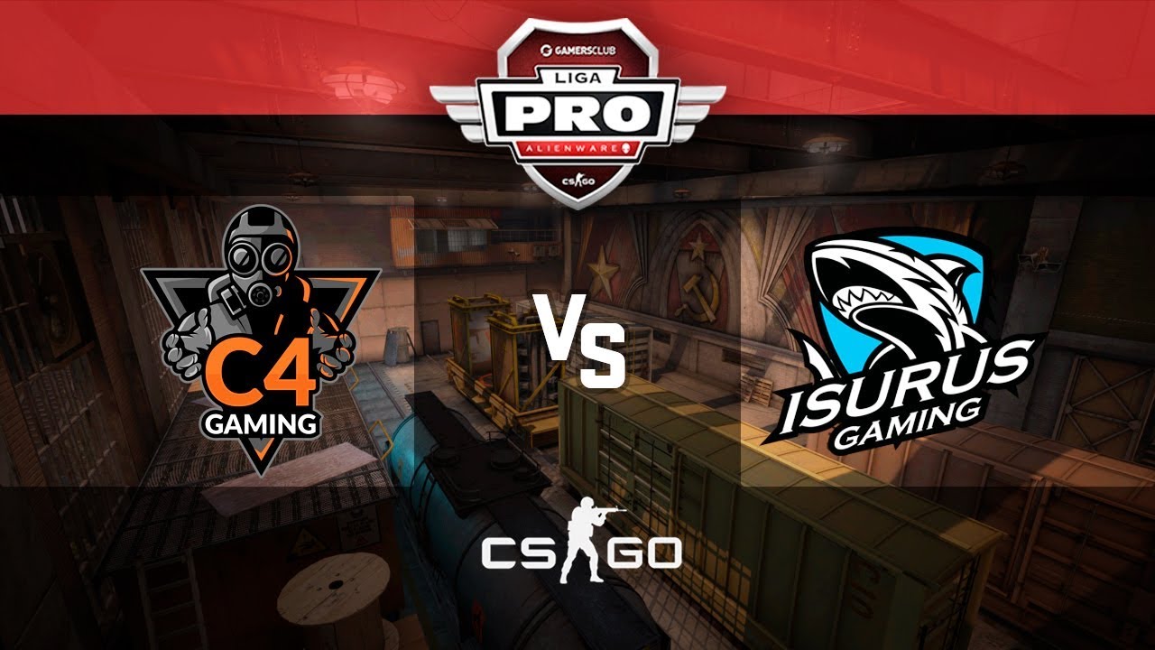 Alienware Liga Pro GC FEV/18 (Semifinal) - C4 Gaming vs. Isurus (M1 Train)