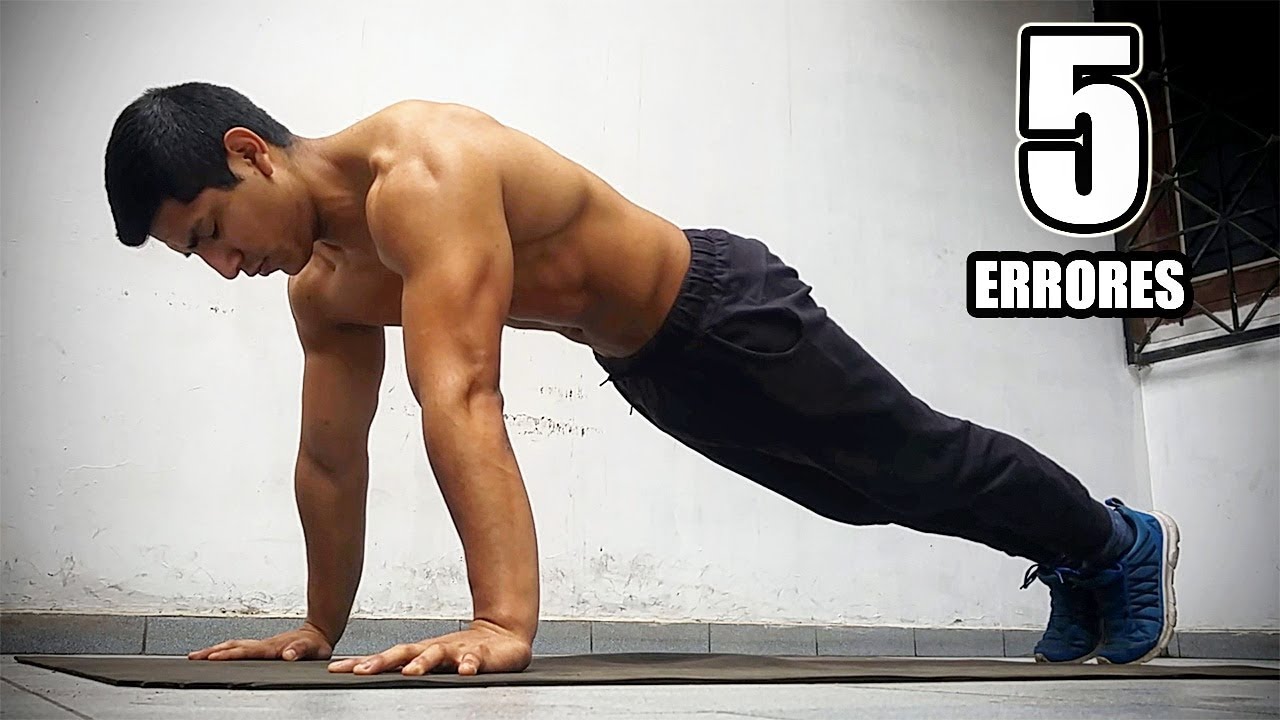 FLEXIONES - 5 ERRORES COMUNES AL HACER FLEXIONES