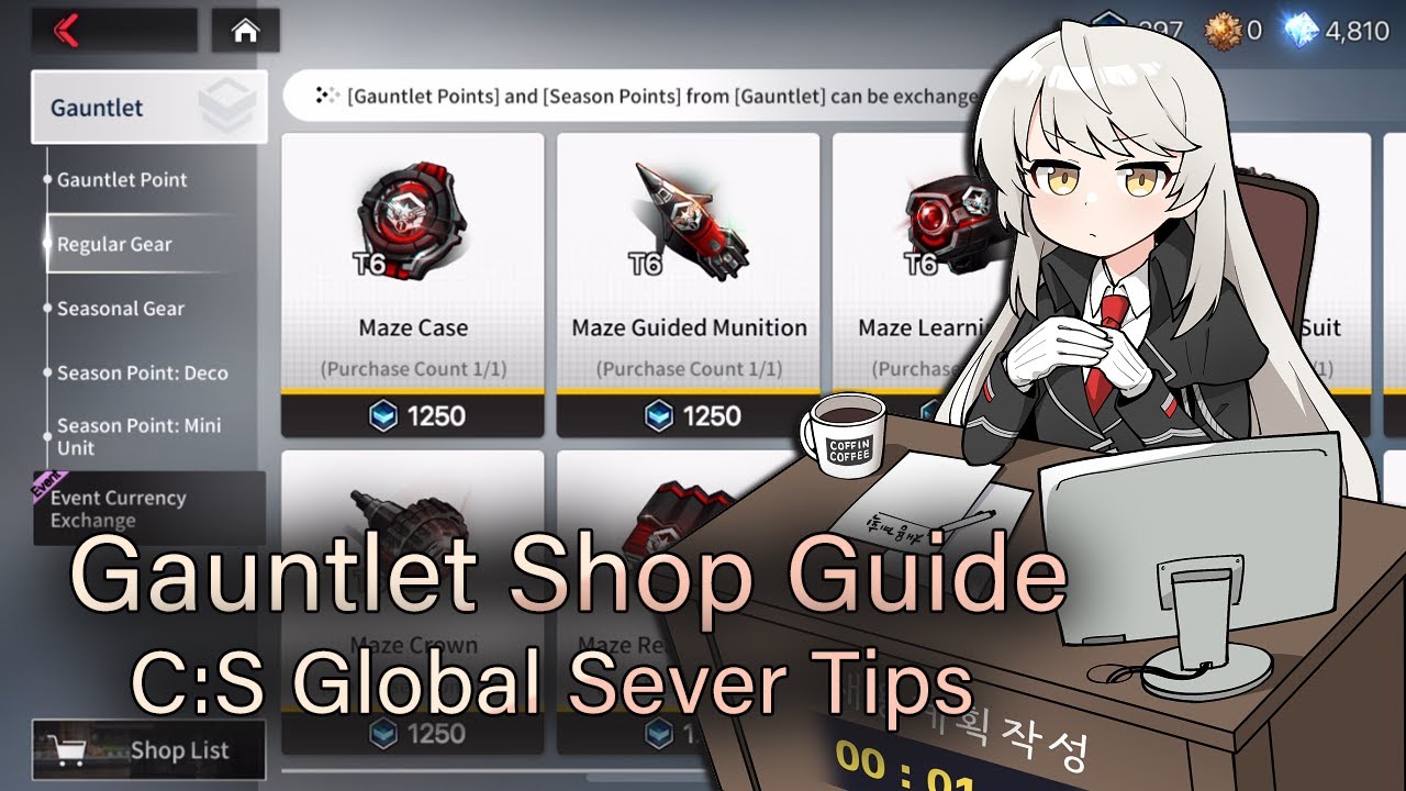 [Counter Side] Gauntlet Shop Items Guide | Global Server Tips