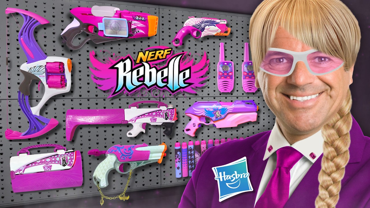 Nerf для девочек был за гранью абсурда