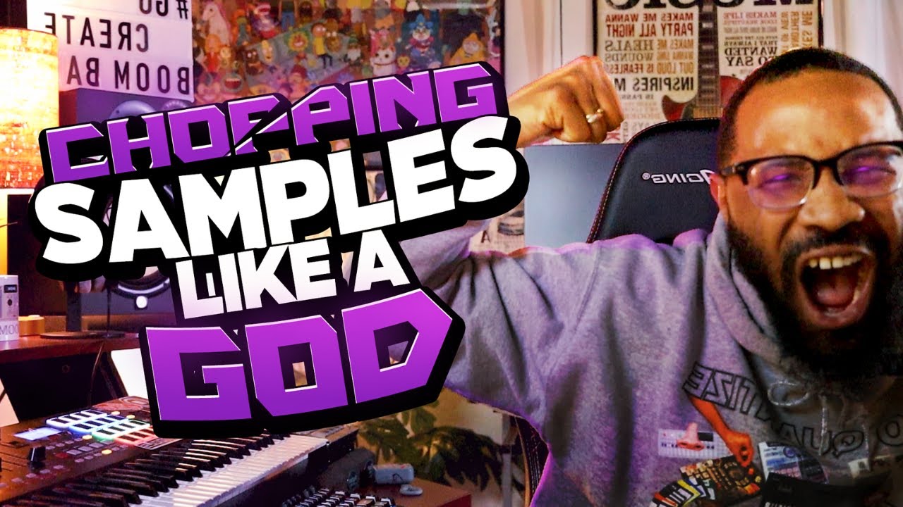 chopping samples like a god (making a boom bap beat)